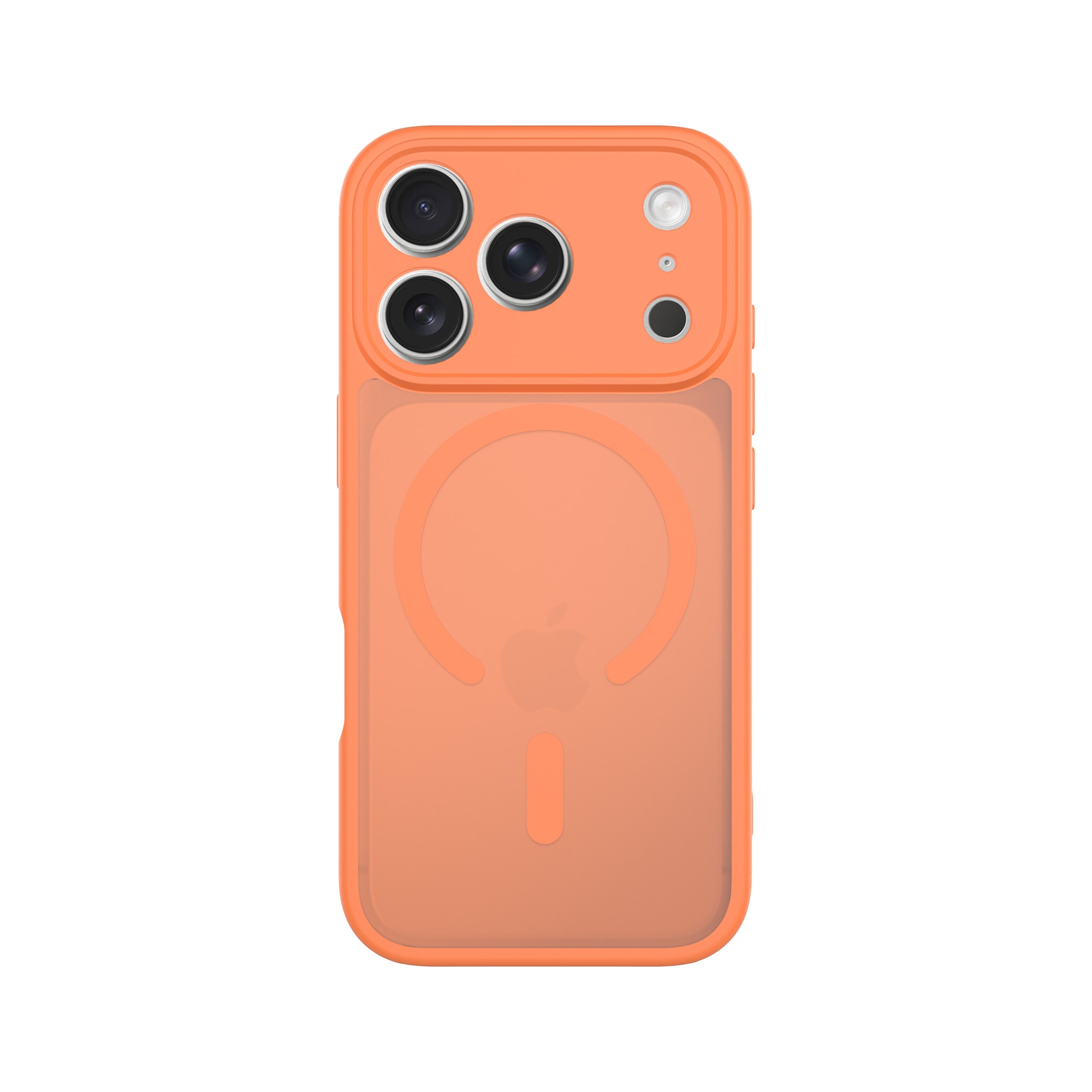 Magnetic Hybrid Hülle iPhone 17 Pro Max Frosted Orange