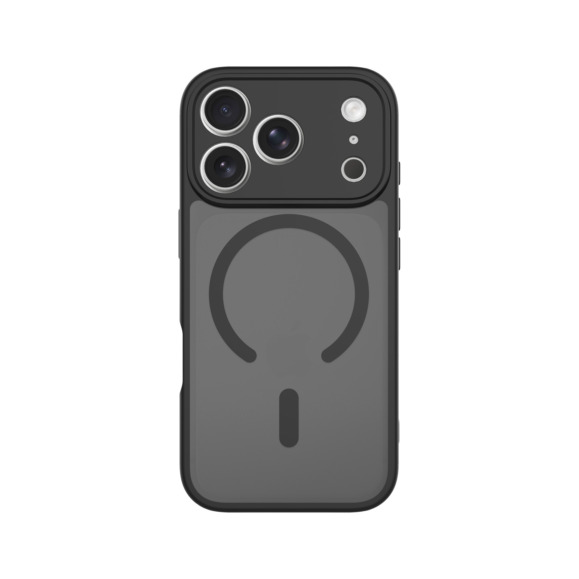 Magnetic Hybrid Hülle iPhone 17 Pro Max Frosted Black