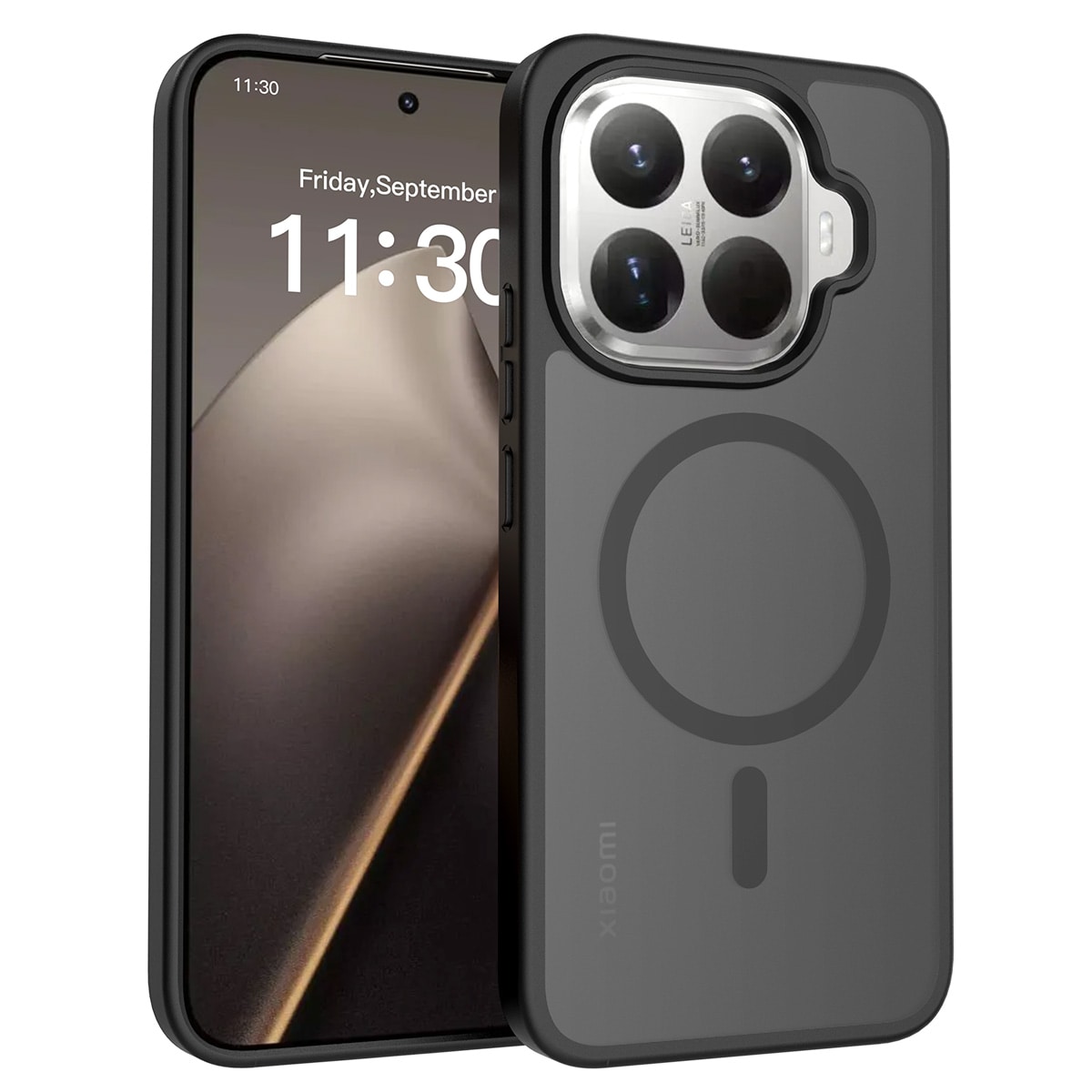 Magnetic Hybrid Hülle Xiaomi 15T Pro Frosted Black