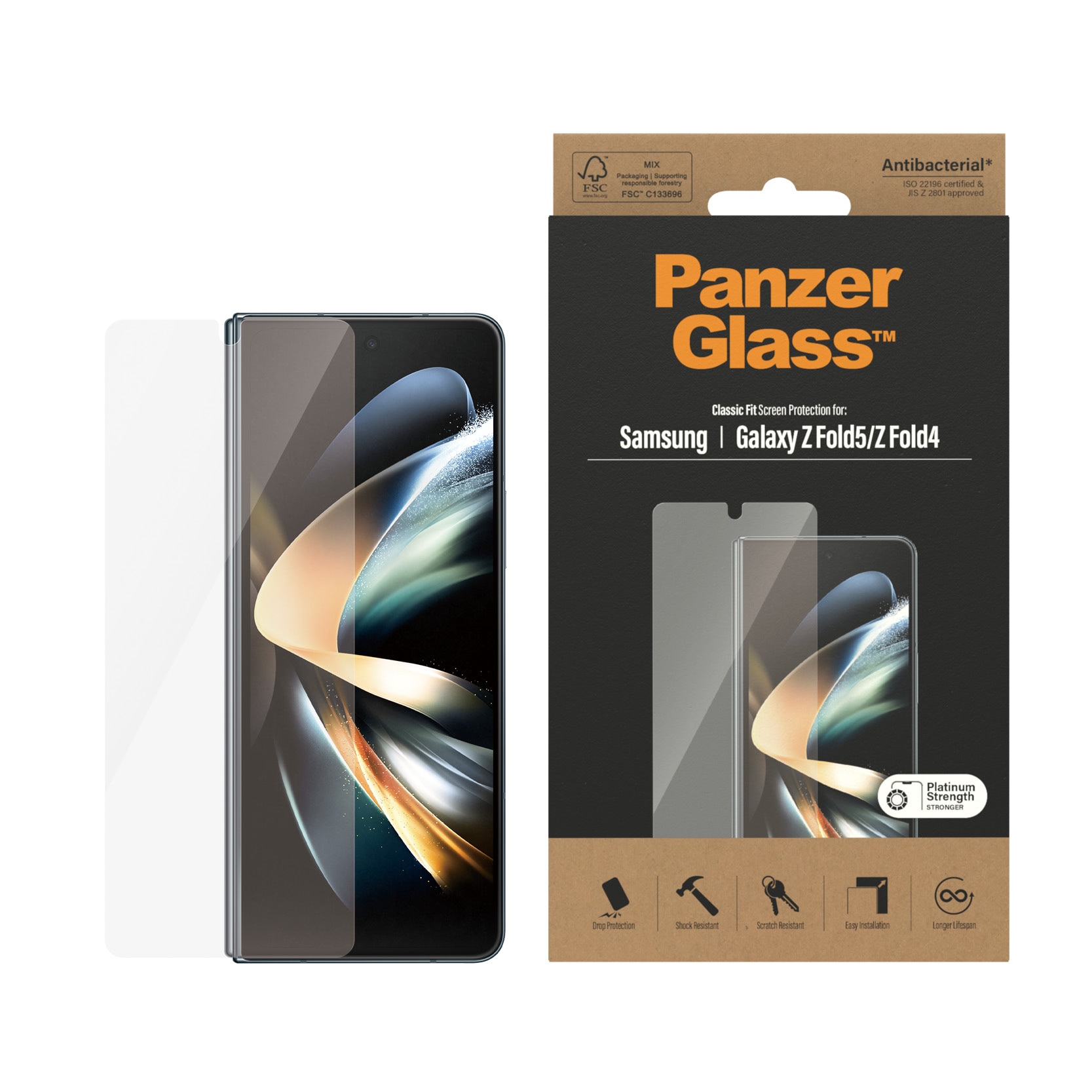 Samsung Galaxy Z Fold 4 Front Displayschutz/Screen Protector