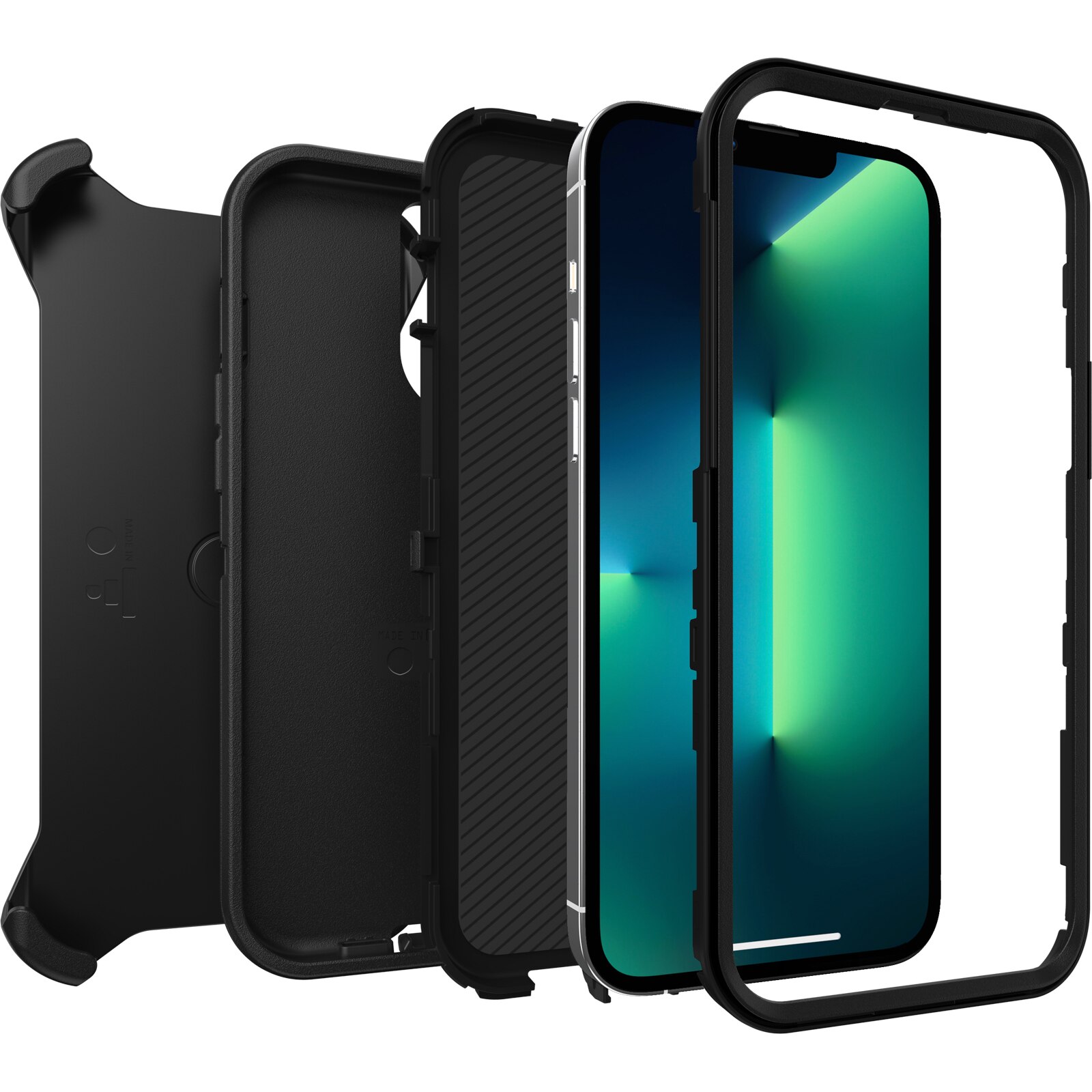Defender Hülle Apple iPhone 12 Pro Max Schwarz