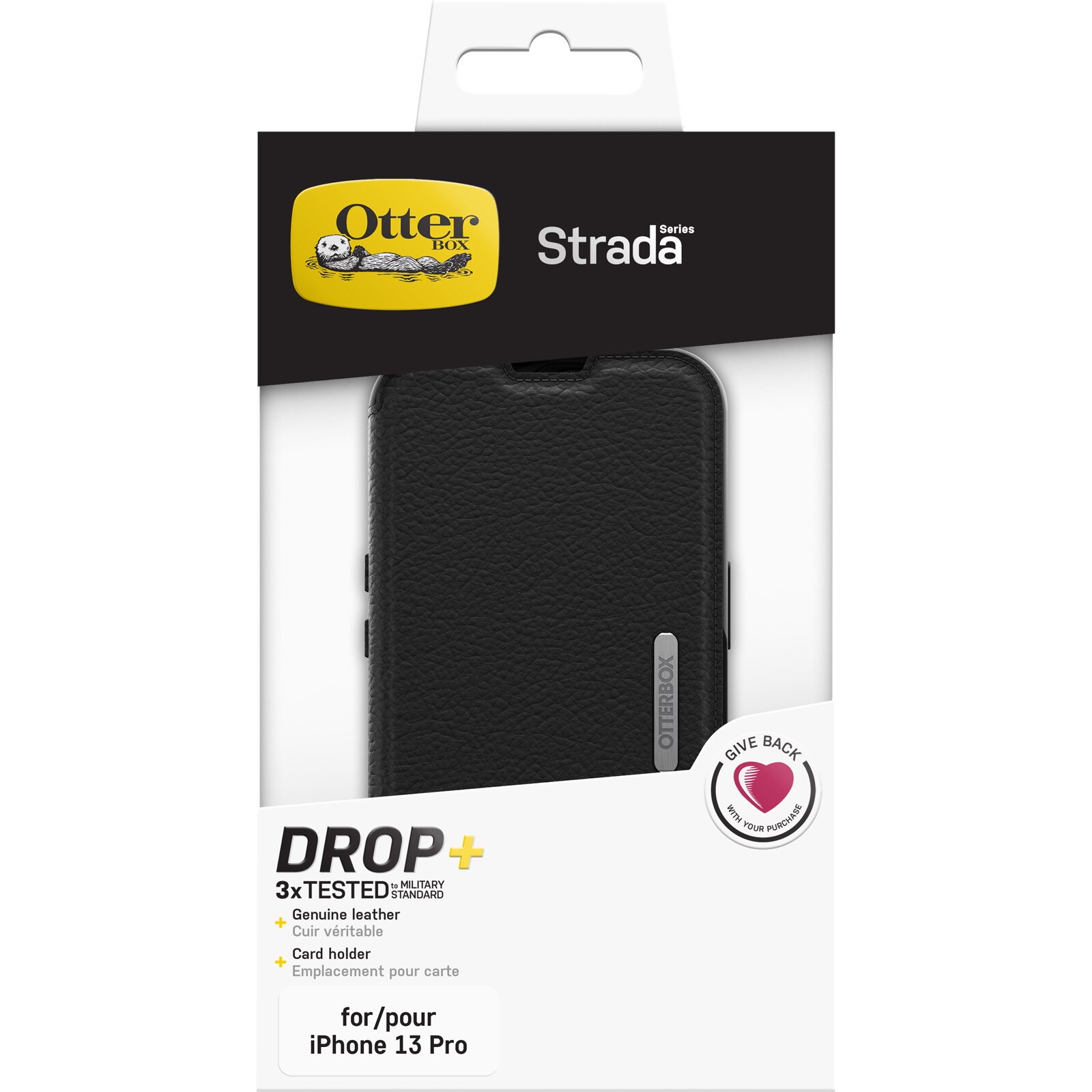 Strada Case iPhone 13 Pro Black