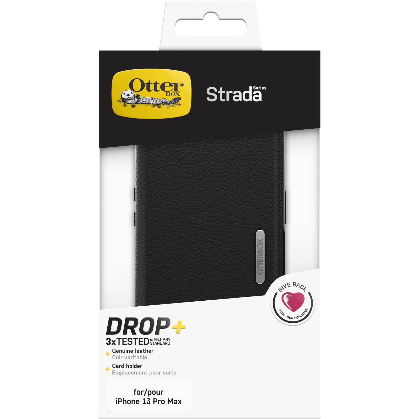 Strada Case iPhone 13 Pro Black