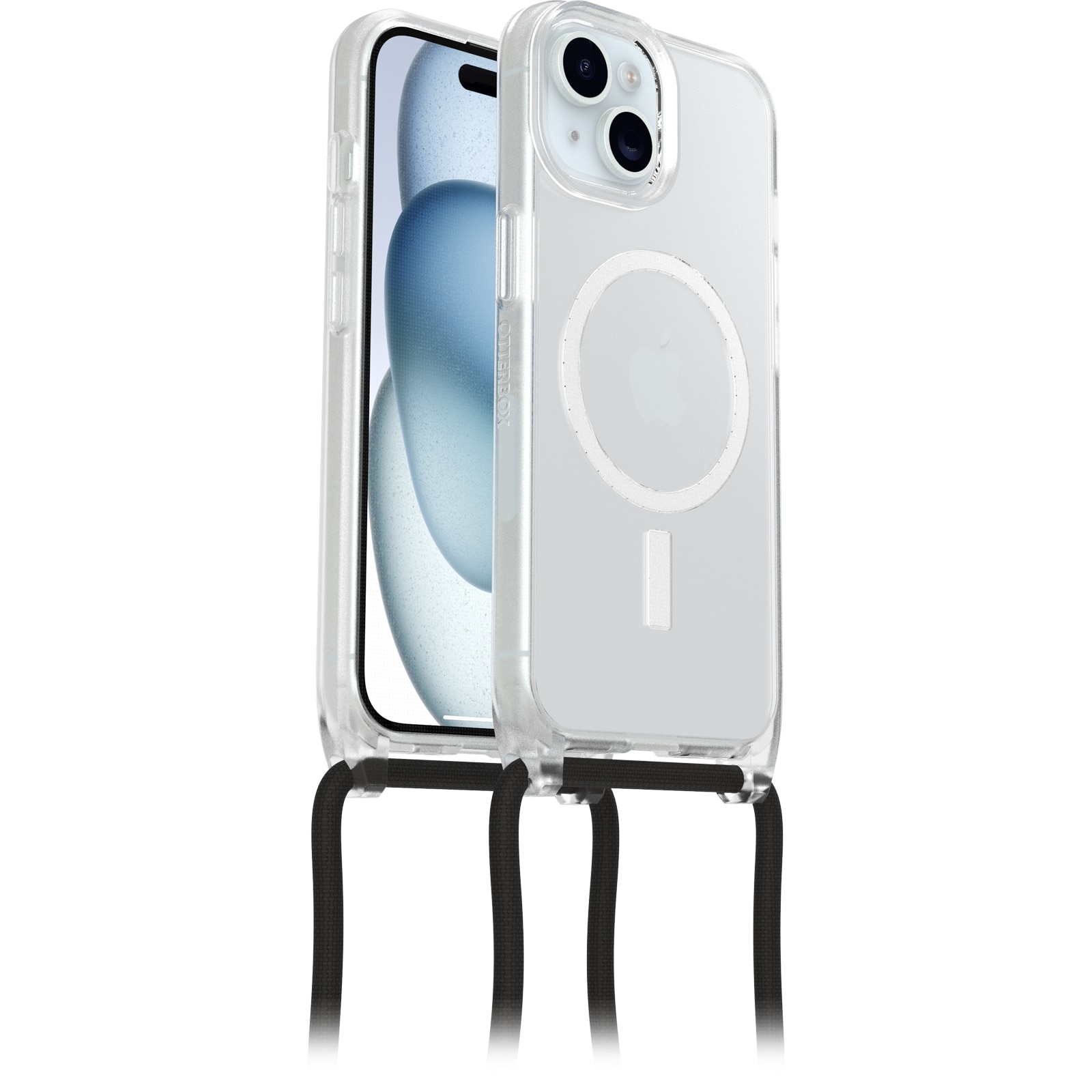 React Necklace MagSafe Hülle iPhone 15 Clear