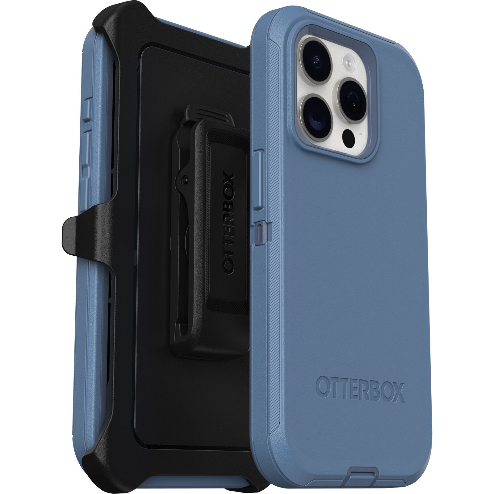 Defender Hülle iPhone 15 Pro Blau