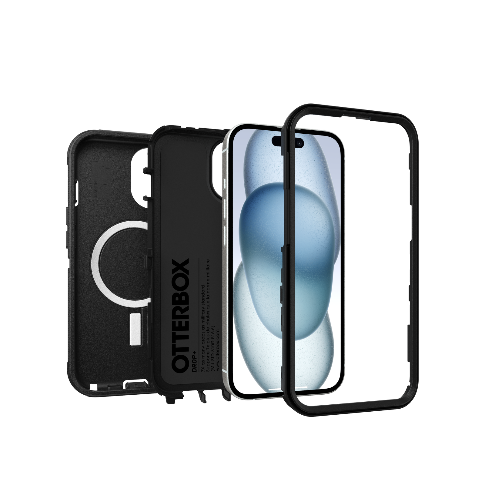 Defender Hülle iPhone 13 Schwarz