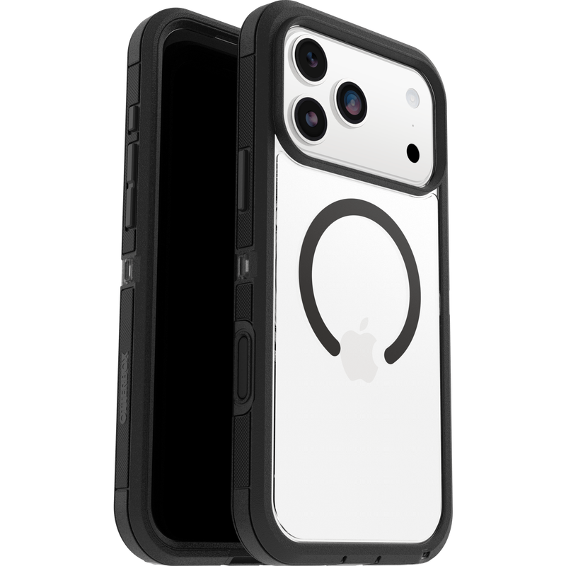Defender XT Hülle iPhone 17 Pro Max Clear/Black