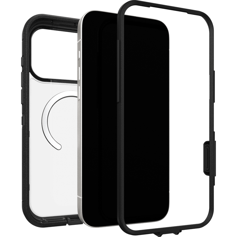 Defender XT Hülle iPhone 17 Pro Max Clear/Black