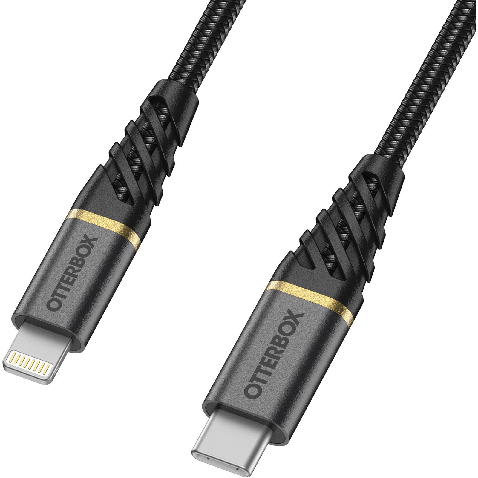 USB-C -> Lightning Kabel 2m Premium Fast Charge Schwarz