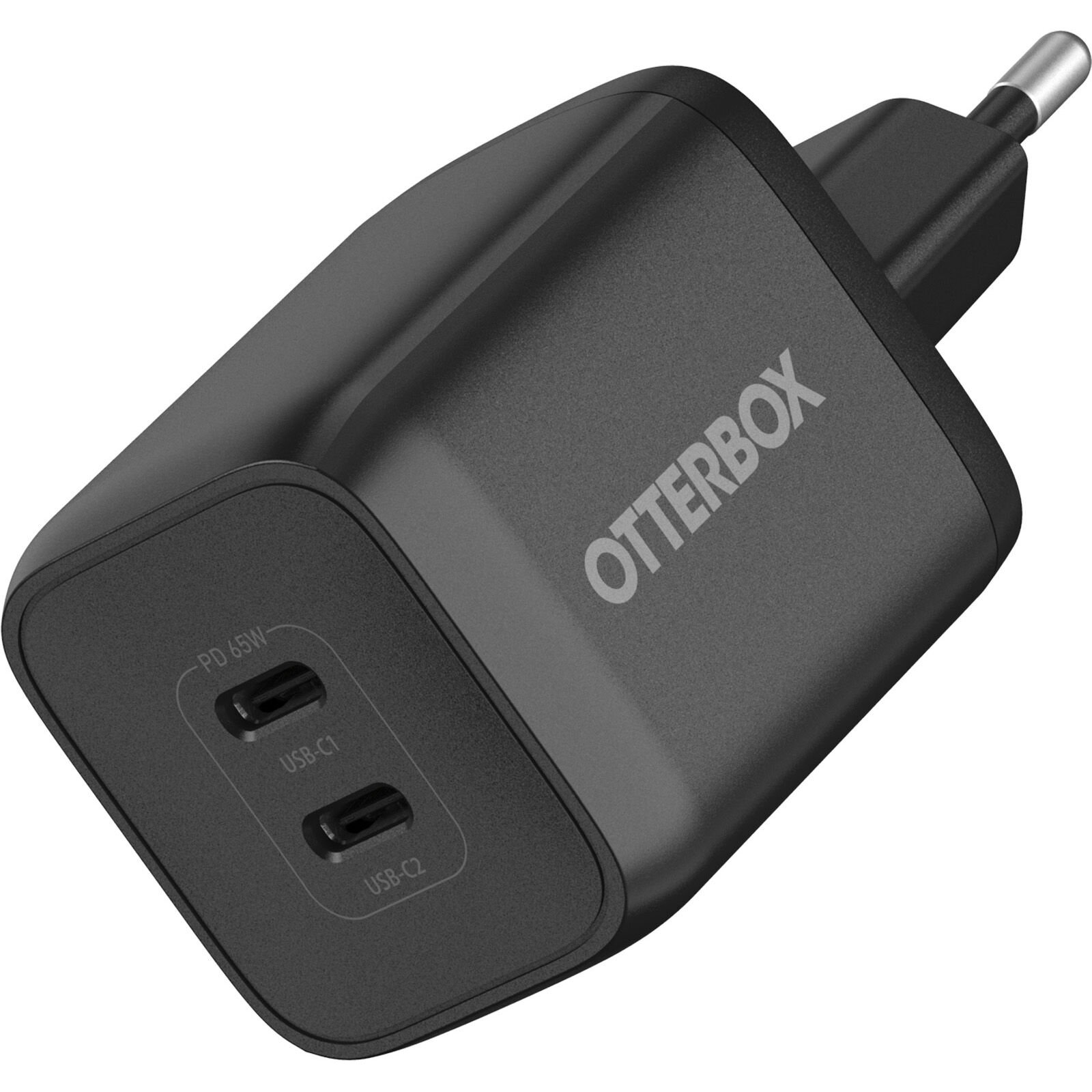 Wandgeräte USB-C Dual Port 65W Black