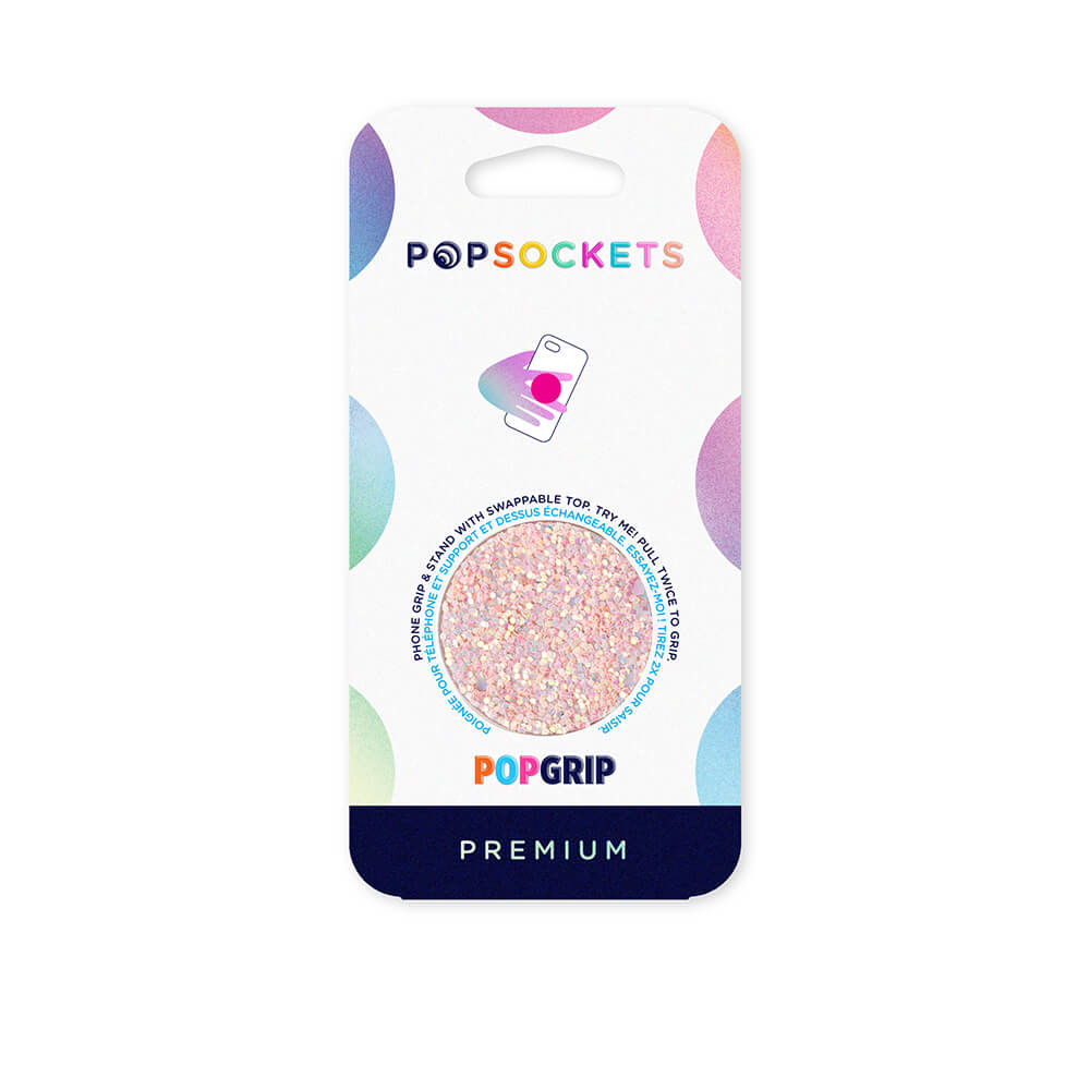 PopGrip-Halter / Ständer Abnehmbare Oberseite, Sparkle Rose