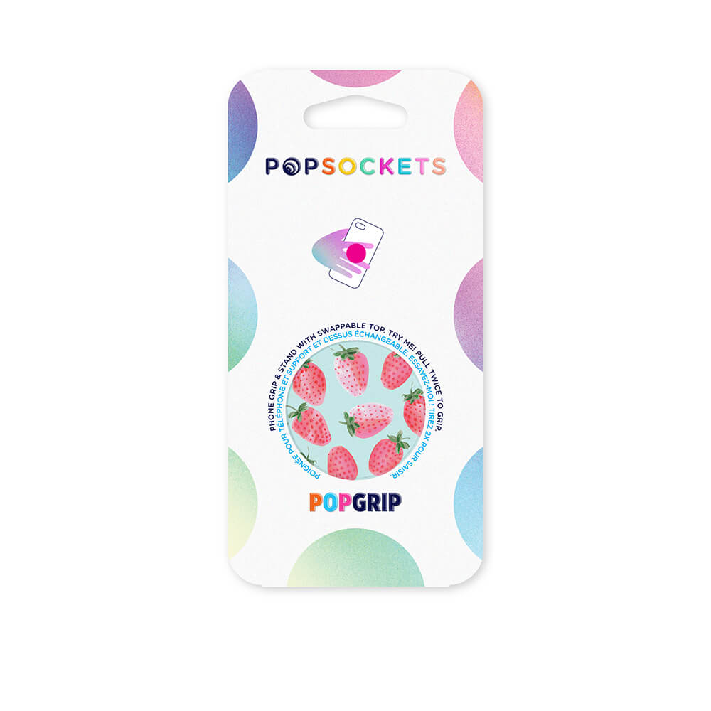 PopGrip-Halter / Ständer Abnehmbare Oberseite, Strawberry Rain