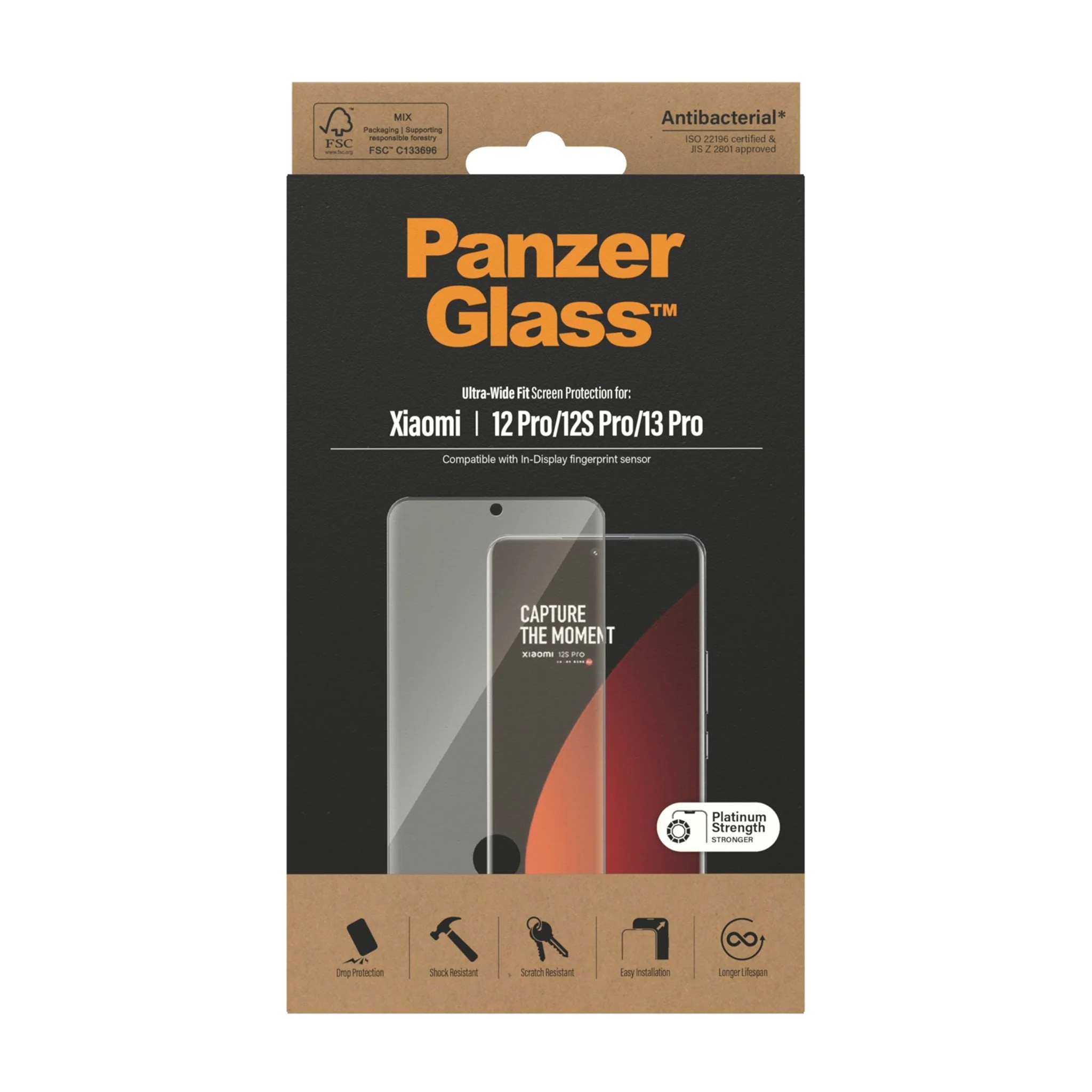 Xiaomi 13 Pro/12 Pro Displayschutz/Screen Protector Ultra Wide Fit