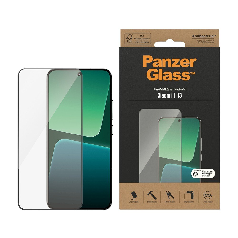 Xiaomi 13 Displayschutz/Screen Protector Ultra Wide Fit