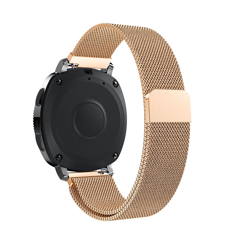 Garmin Vivoactive 4 Milanaise-Armband, roségold