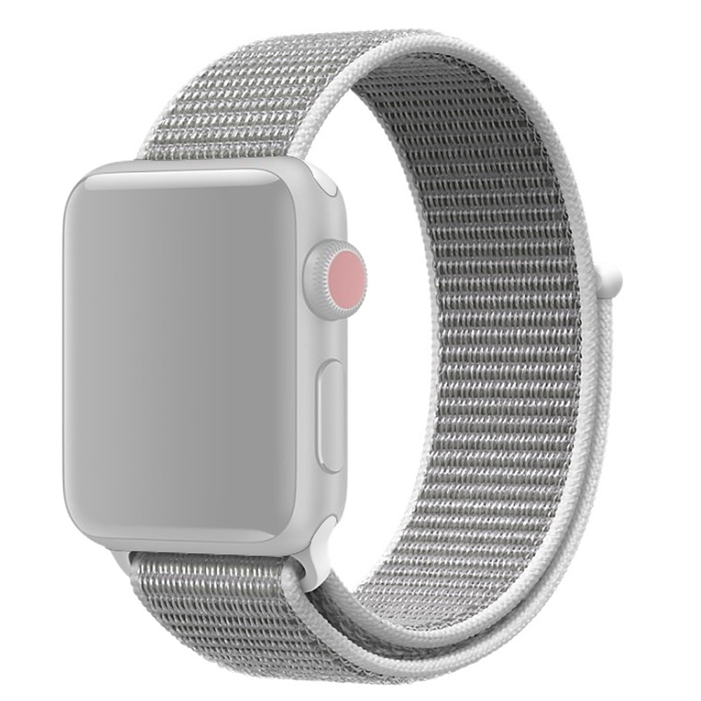 Apple Watch 38/40/41 mm Nylon-Armband grau