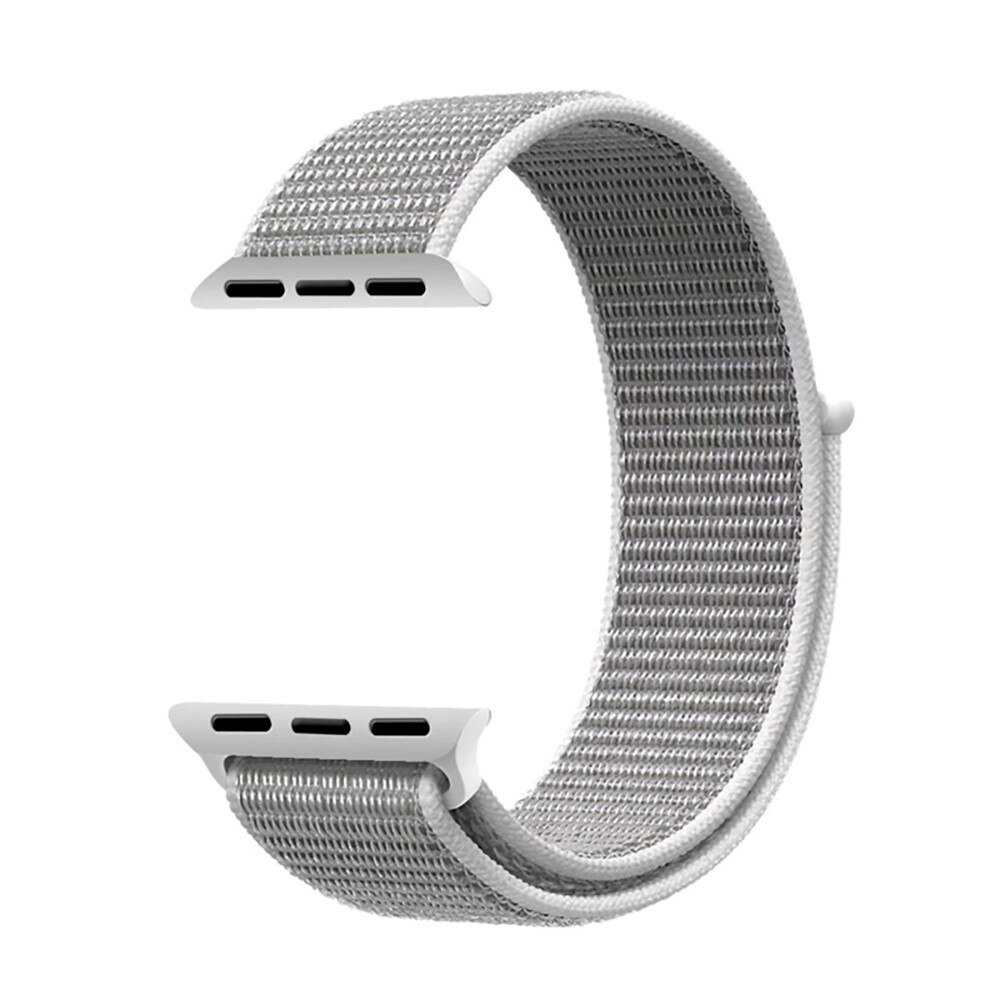 Apple Watch Series 1-3 38mm Nylon-Armband Grau