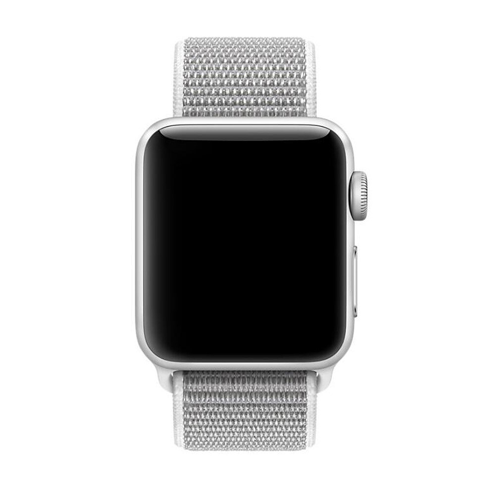 Apple Watch Series 1-3 38mm Nylon-Armband Grau