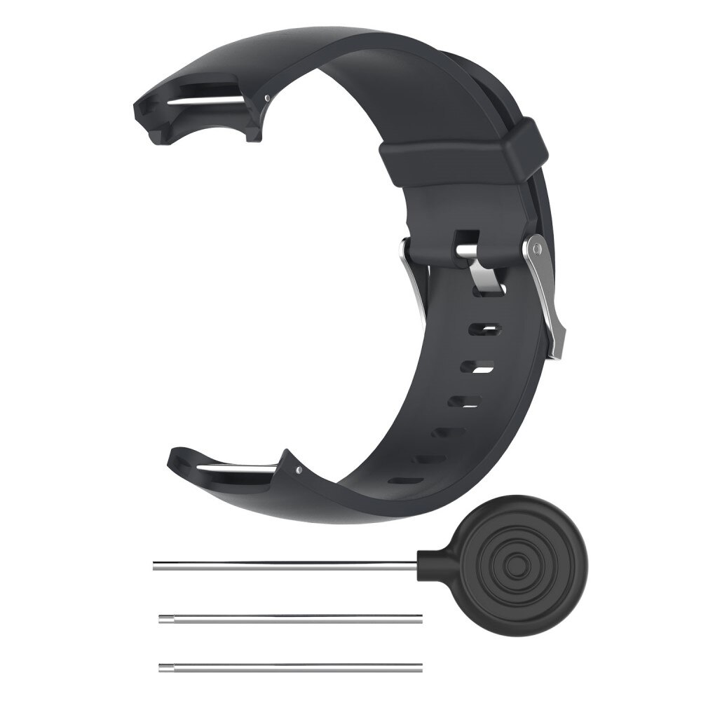 Garmin  Armband aus Silikon Schwarz