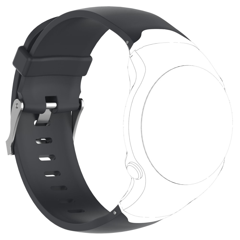 Garmin  Armband aus Silikon Schwarz