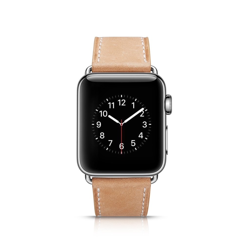 Apple Watch Ultra 49mm Lederarmband khaki