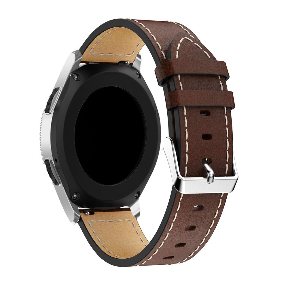 Universal 22mm Lederarmband braun