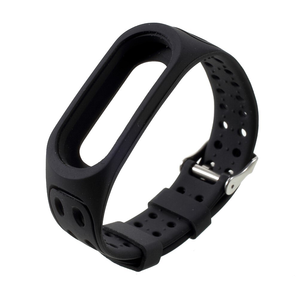 Xiaomi Mi Band 3/4 Sport Armband aus Silikon schwarz