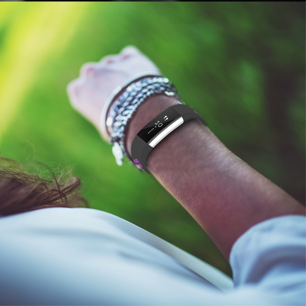 Fitbit Alta HR/Alta Armband aus Silikon Schwarz