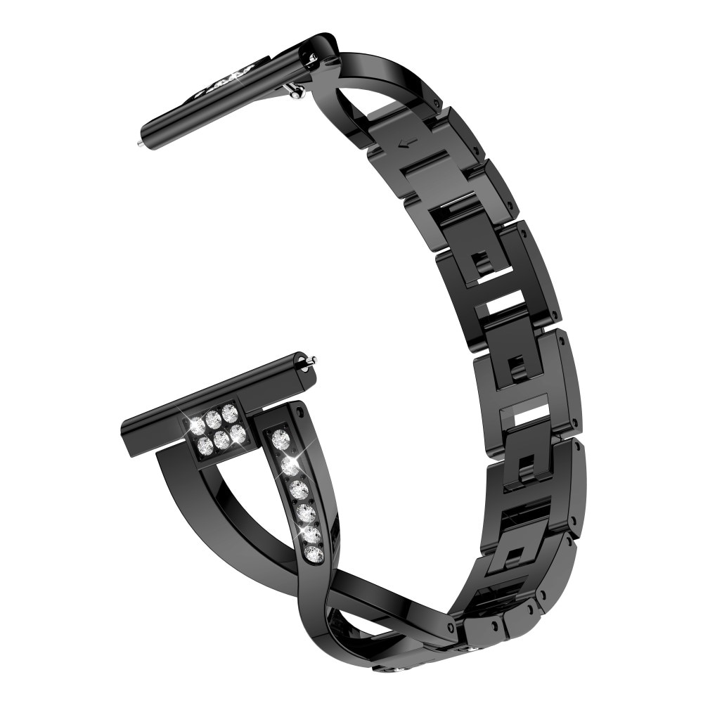 Garmin Venu Sq/Sq 2 Crystal Bracelet Black