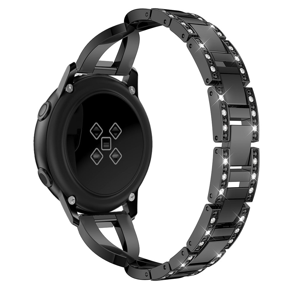 Samsung Galaxy Watch 3 41mm Crystal Bracelet schwarz