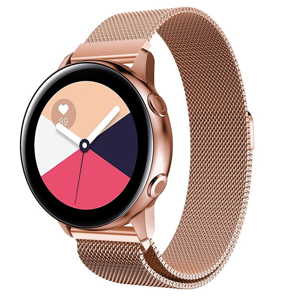 Samsung Galaxy Watch 5 40mm Milanaise-Armband, roségold