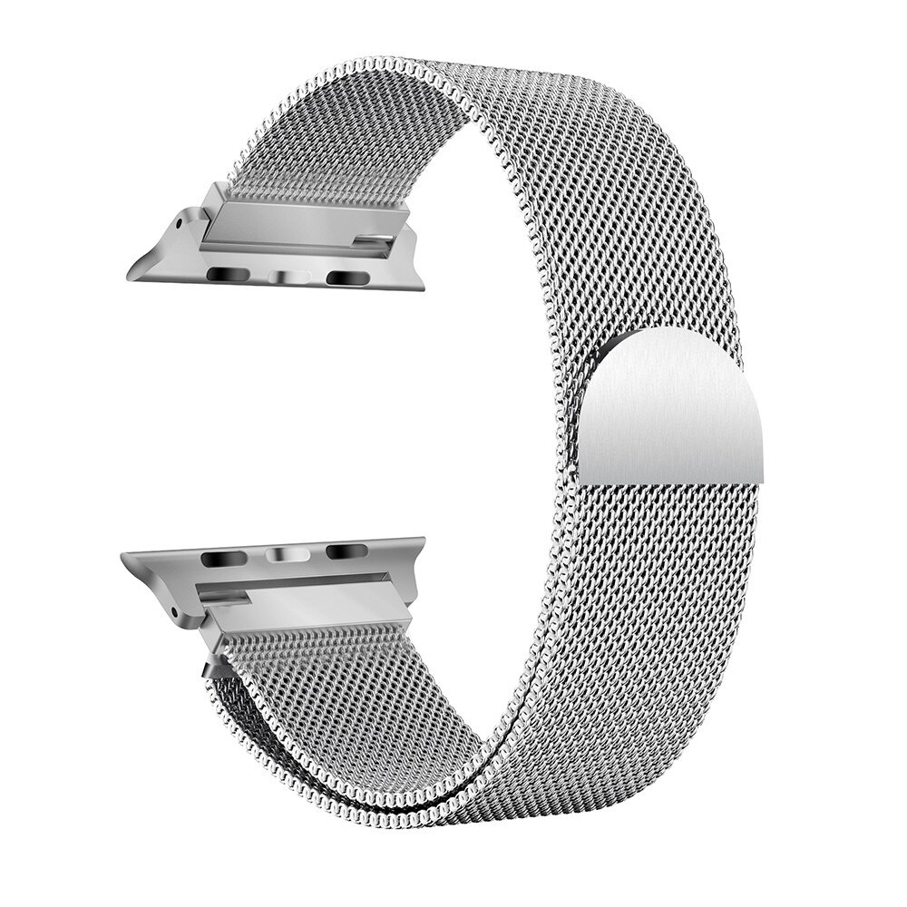 Apple Watch Ultra 49mm 3rd Gen Milanaise-Armband Silber