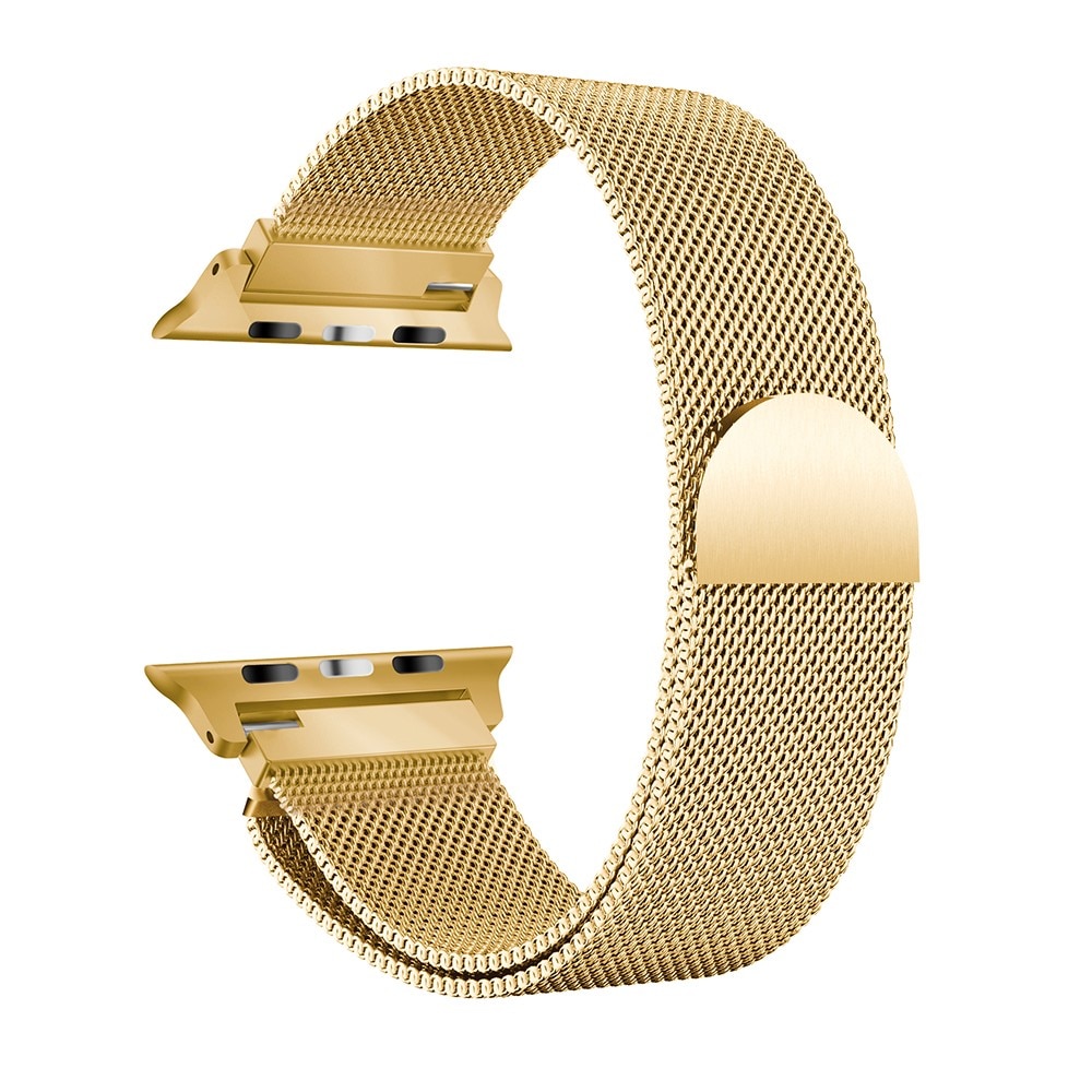 Apple Watch 41mm Series 9-Milanaise-Armband, gold