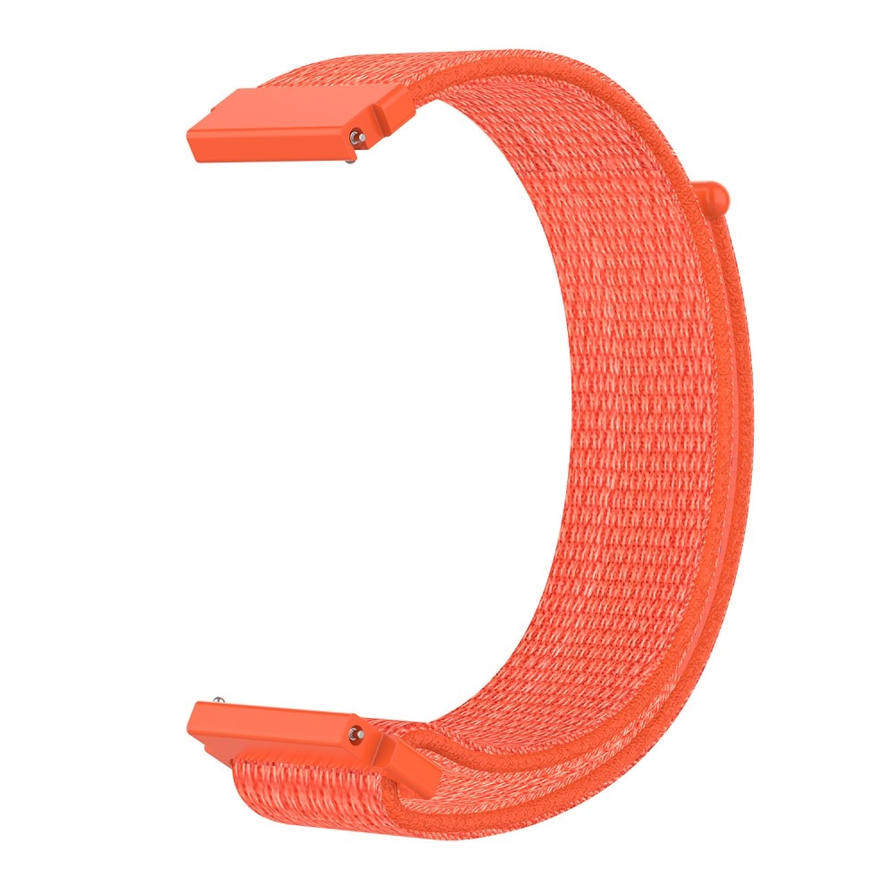 Universal 22mm Nylon-Armband orange