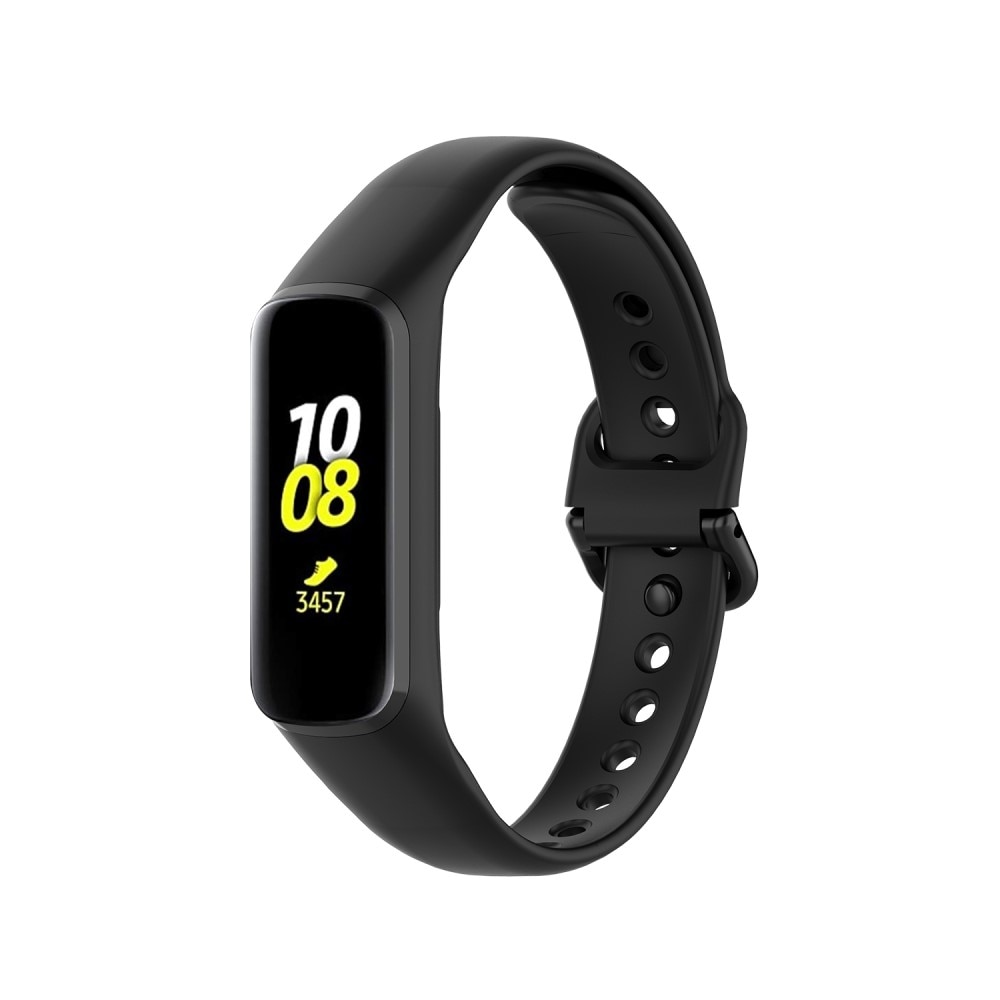 Samsung Galaxy Fit e Armband aus Silikon, schwarz