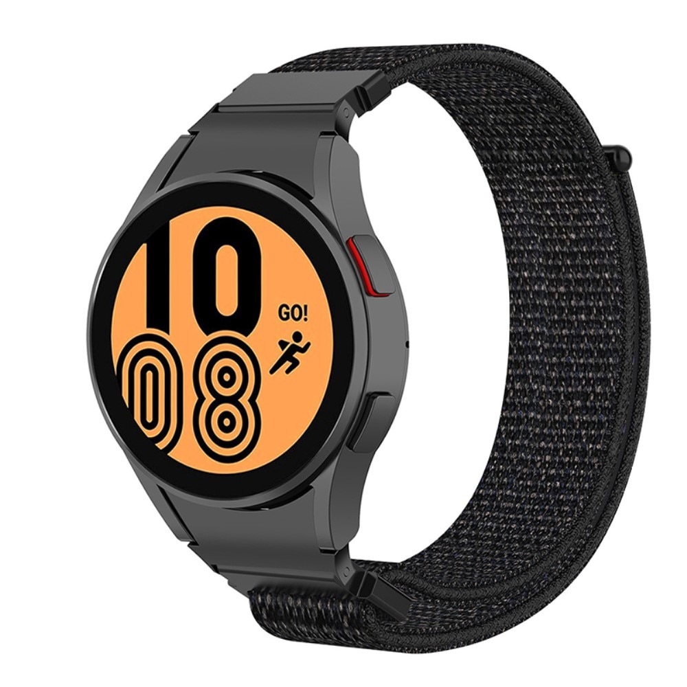 Samsung Galaxy Watch 6 40mm Full Fit Armband aus Nylon, schwarz