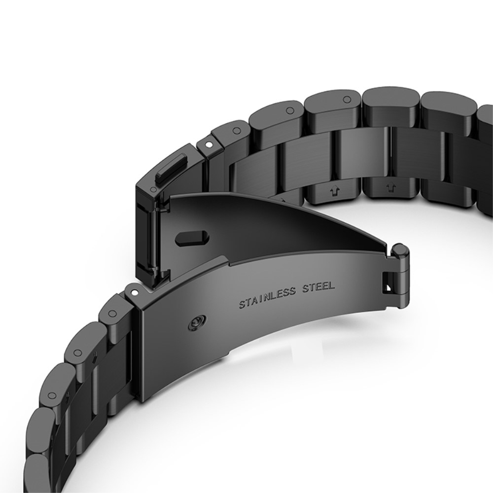 Garmin Fenix 6S Armband aus Stahl Schwarz