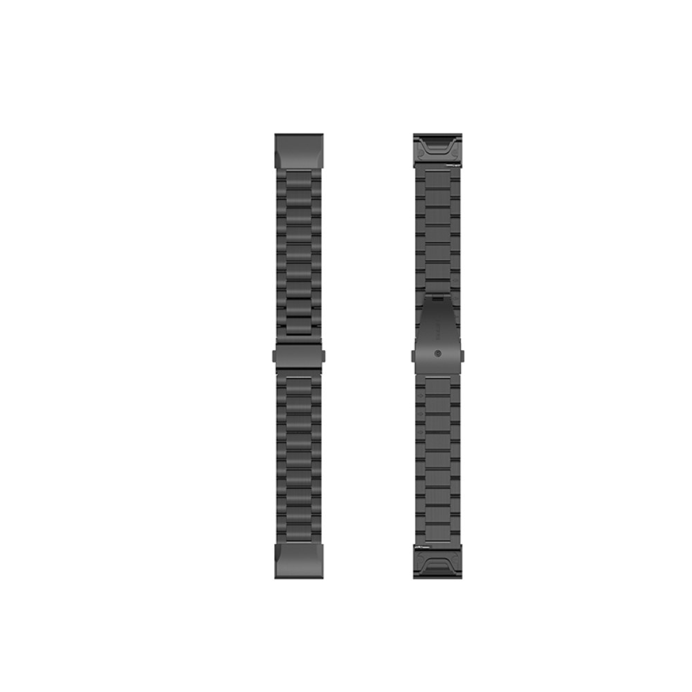Garmin Fenix 7S Armband aus Stahl schwarz