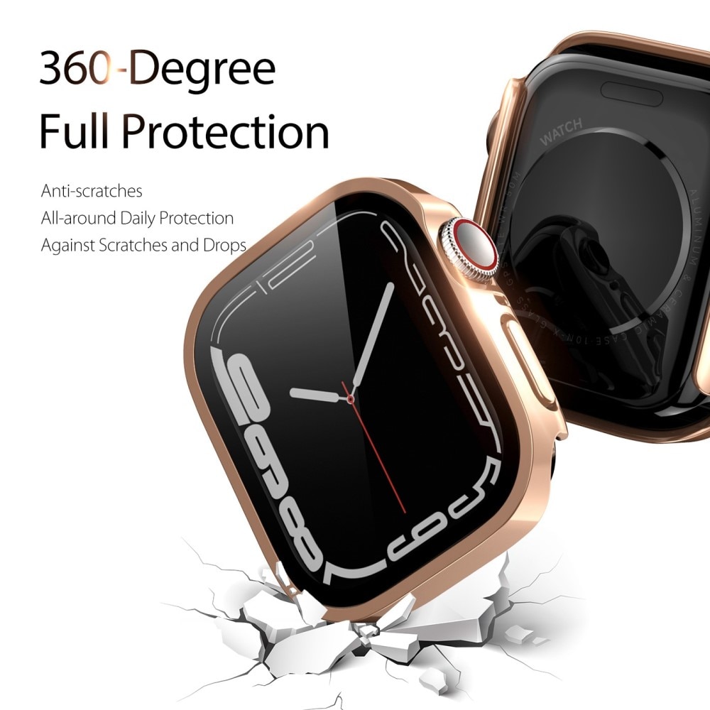 Solid Shockproof Case Apple Watch 44mm Rose Gold