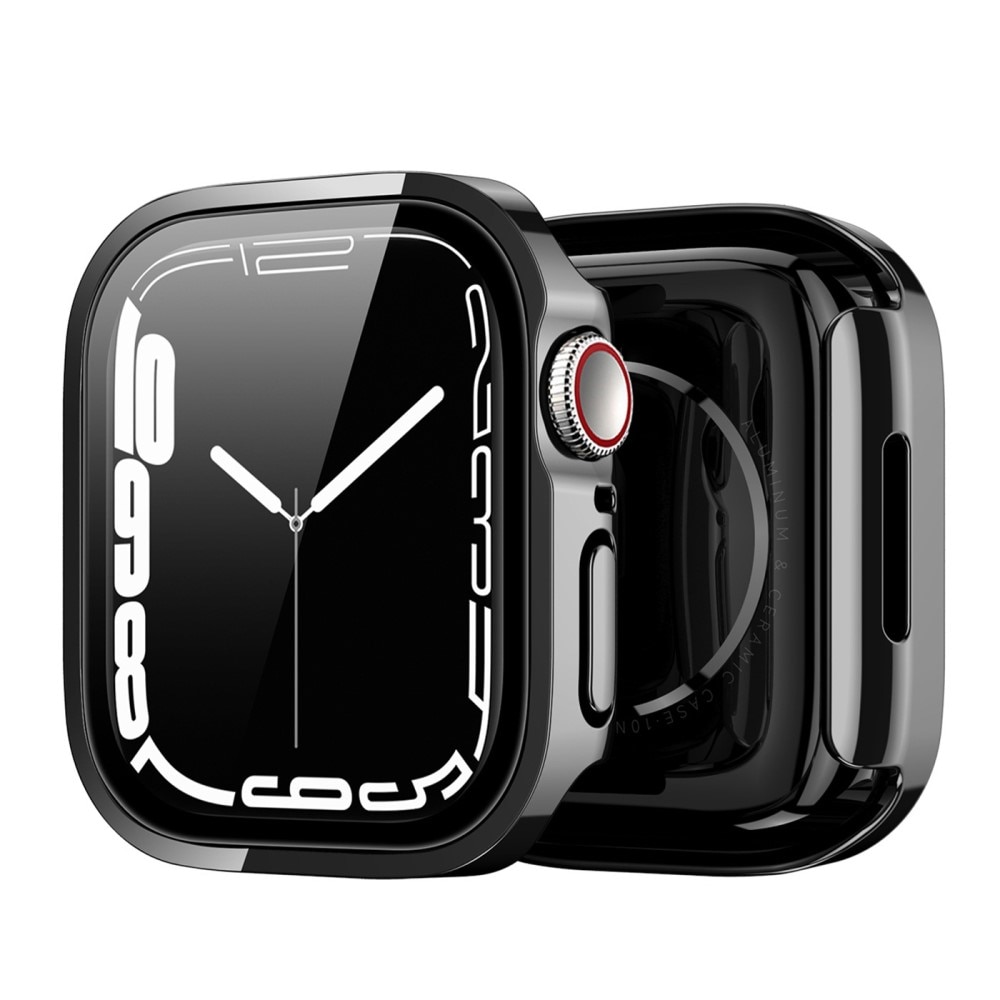 Solid Shockproof Case Apple Watch 45mm Series 7 Black