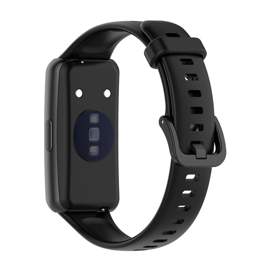 Huawei Band 7 Armband aus Silikon, schwarz