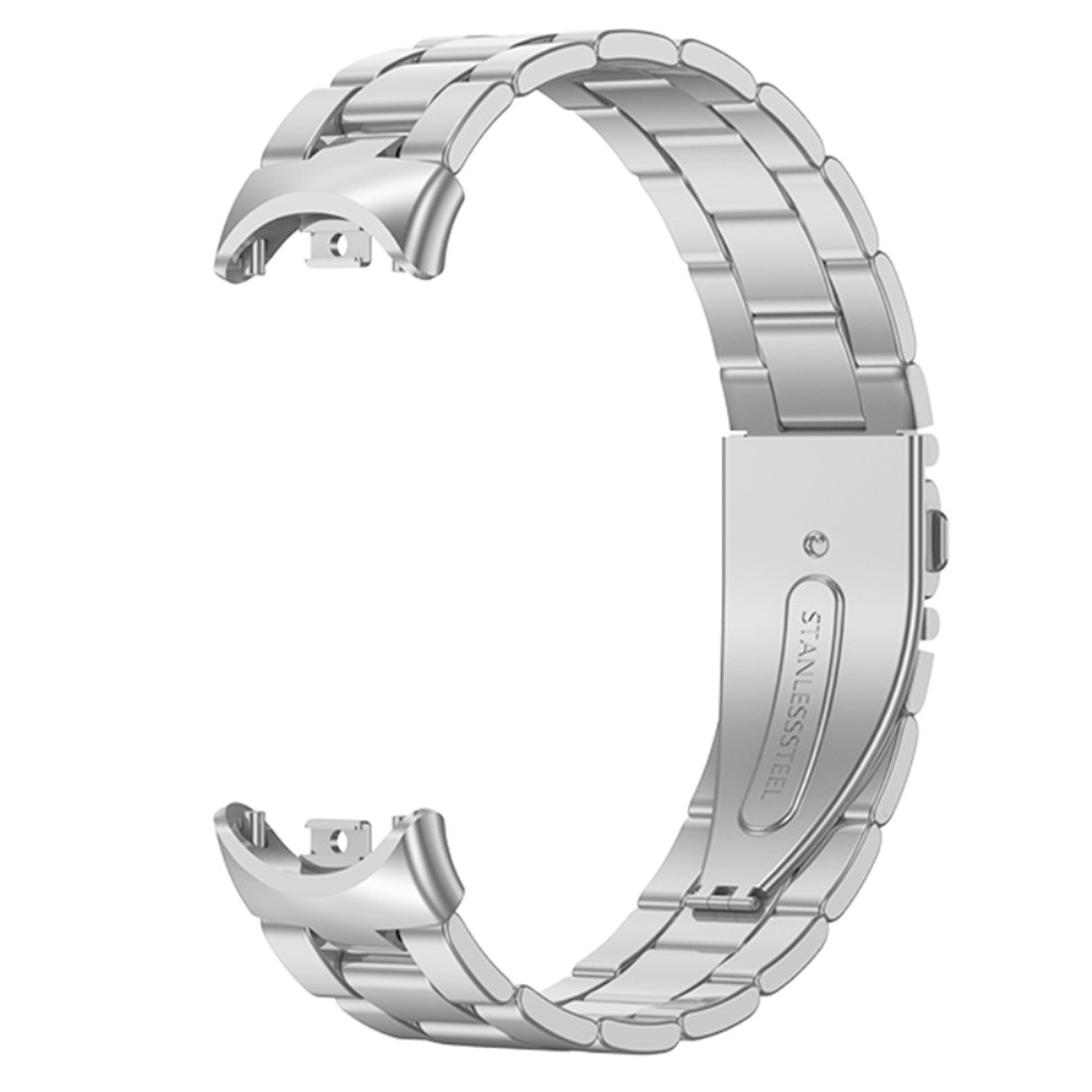 Xiaomi Smart Band 8 Metallarmband silber