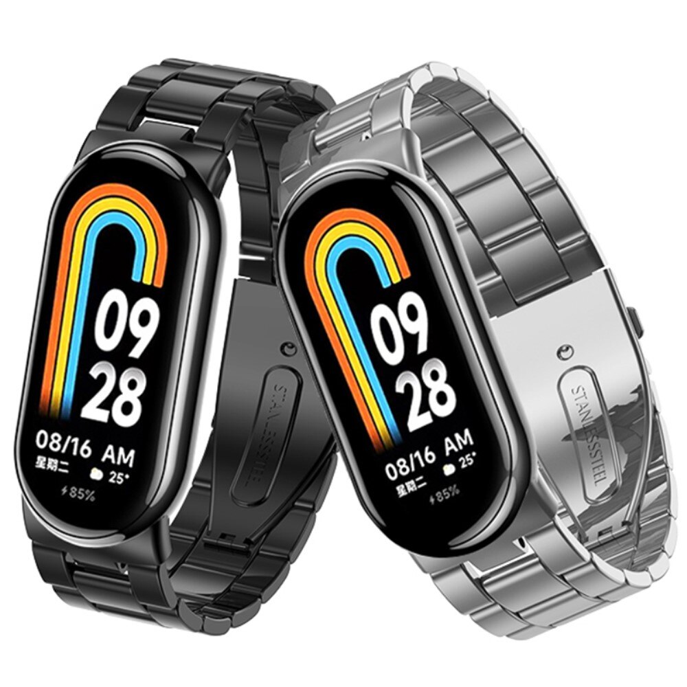 Xiaomi Smart Band 8 Armband aus Stahl Silber