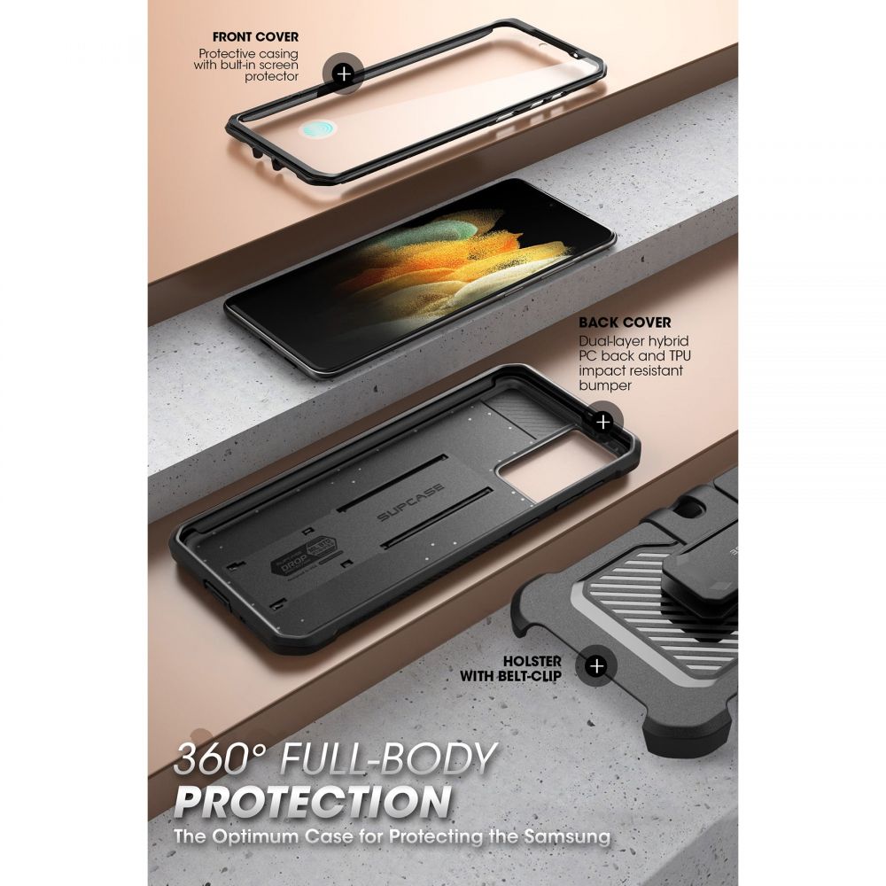 Unicorn Beetle Pro Case Samsung Galaxy S21 FE Schwarz