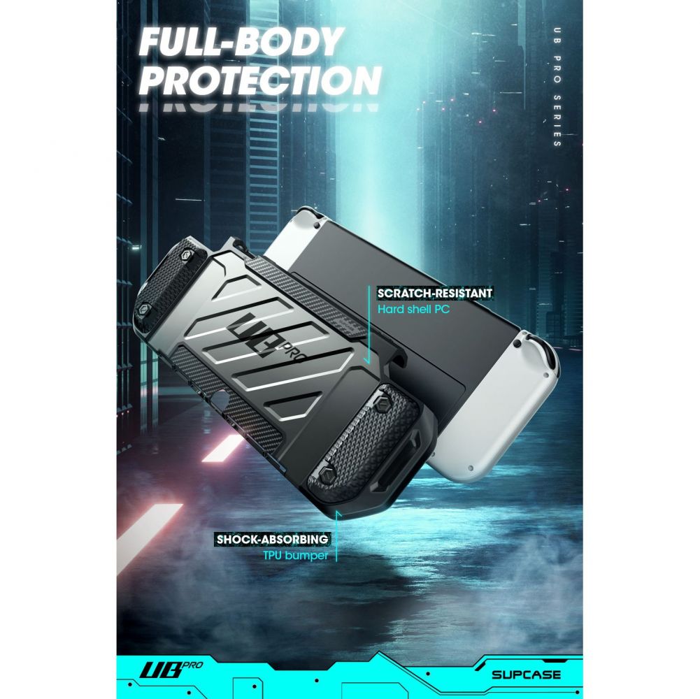 Unicorn Beetle Pro Case Nintendo Switch OLED Schwarz
