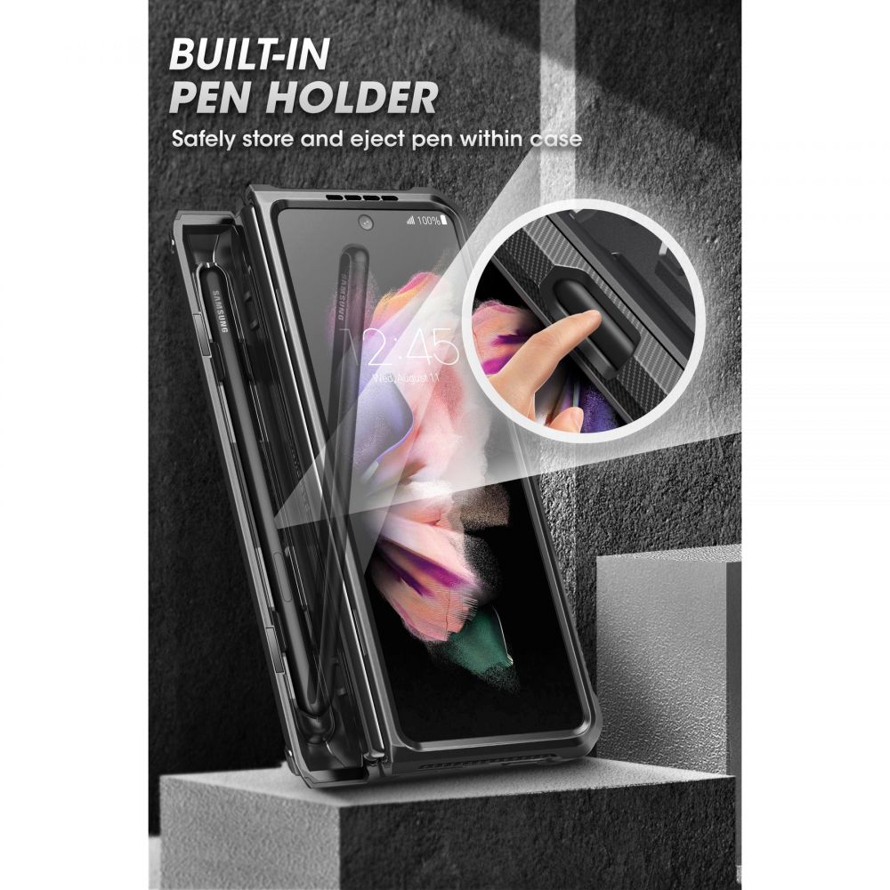 Unicorn Beetle Pro Case Samsung Galaxy Z Fold 3 Schwarz