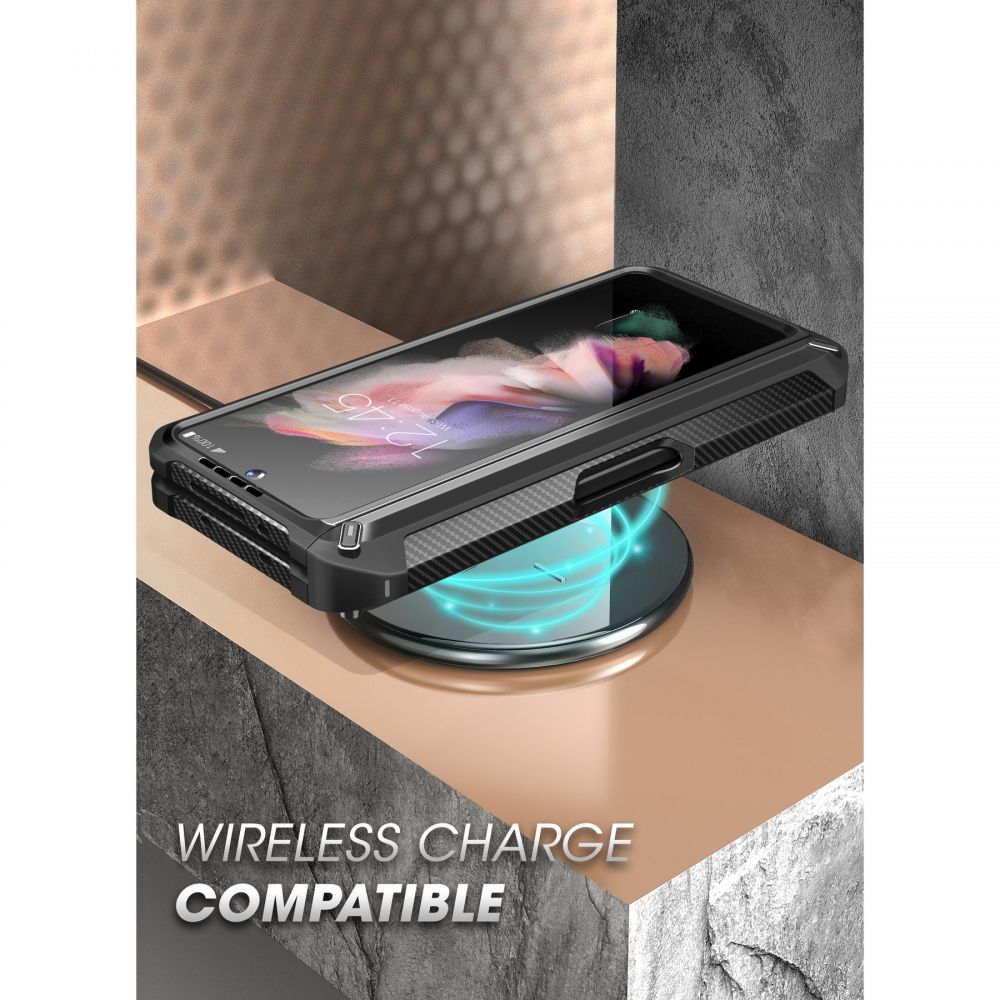 Unicorn Beetle Pro Case Samsung Galaxy Z Fold 4 Schwarz