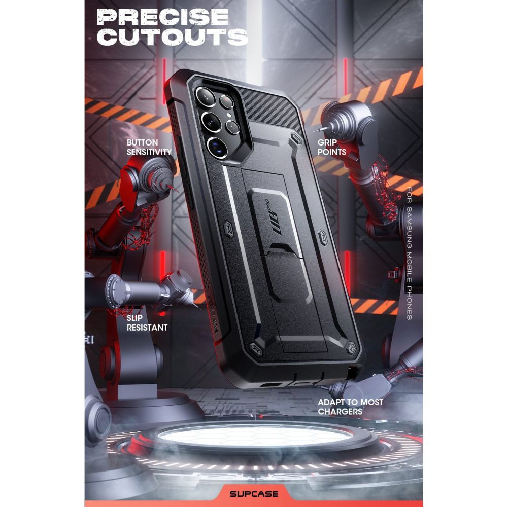 Unicorn Beetle Pro Case Samsung Galaxy S22 Ultra Black