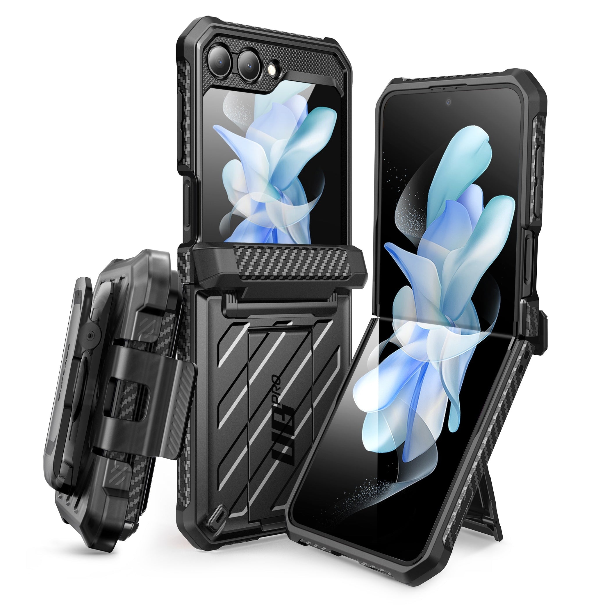 Unicorn Beetle Pro Case Samsung Galaxy Z Flip 5 Schwarz