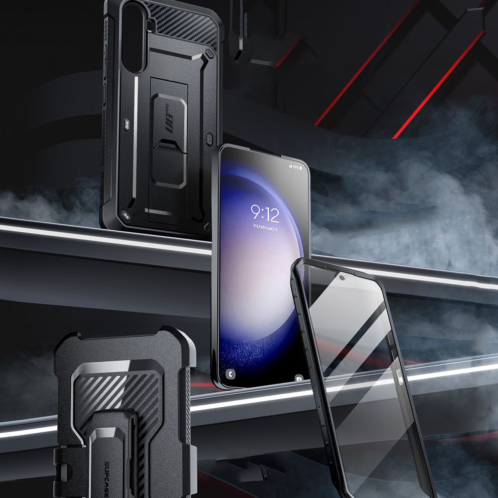Unicorn Beetle Pro Case Samsung Galaxy S23 FE schwarz
